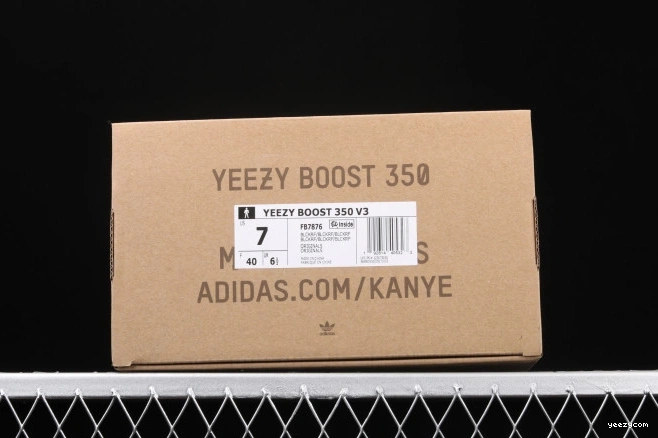 Black FB7876 Adidas Boost Yeezy 380 0710